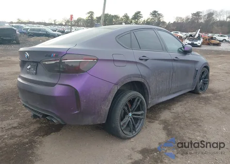 2017 BMW X6 M z USA, uszkodzony, nr VIN 5YMKW8C39H0U72096